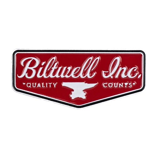빌트웰 에나멜핀 쉴드 레드/화이트BILTWELL ENAMEL PIN SHIELD RED/WHITE